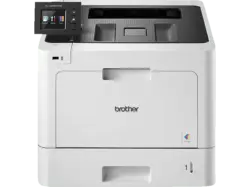 BROther HL-L8360CDW, A4, 31 S./Min, Farblaser, NFC, Duplex, WLAN/Ethernet, 6.8cm Touch Farbdisplay, Weiß/Schwarz; Laserdrucker