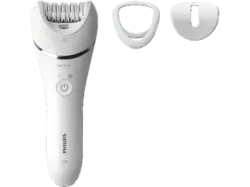 Philips Epilierer BRE700/00 Nass-und Trocken Series 8000 3-tlg. Weiß