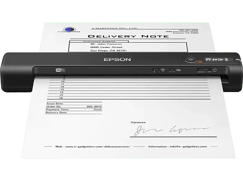 Epson ES-60W WorkForce Mobiler WLAN-Scanner