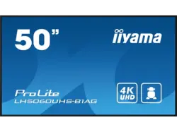 iiyama ProLite LH5060UHS-B1AG 50 Zoll professionelles Quer- und Hochformat Digital-Signage-Display mit erweiterten Steuerungs- Konnektivitätsoptionen; Digital Signage-Display