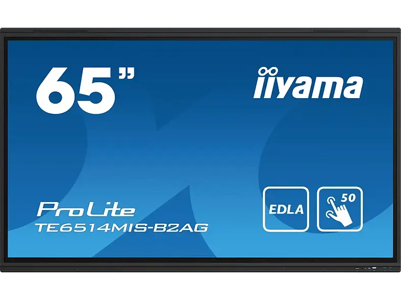 iiyama ProLite TE6514MIS-B2AG 65 Zoll interaktives und Google EDLA-zertifiziertes Display; Digital Signage-Display