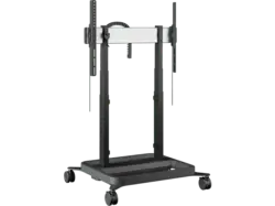 Vogels RISE 5305 Trolley mit elektrischem Display Lift, Schwarz