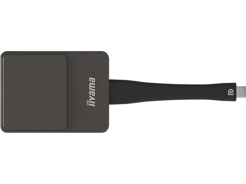 iiyama WP D002C Kabelloser Präsentation-Dongle mit USB-C-Stecker Schwarz
