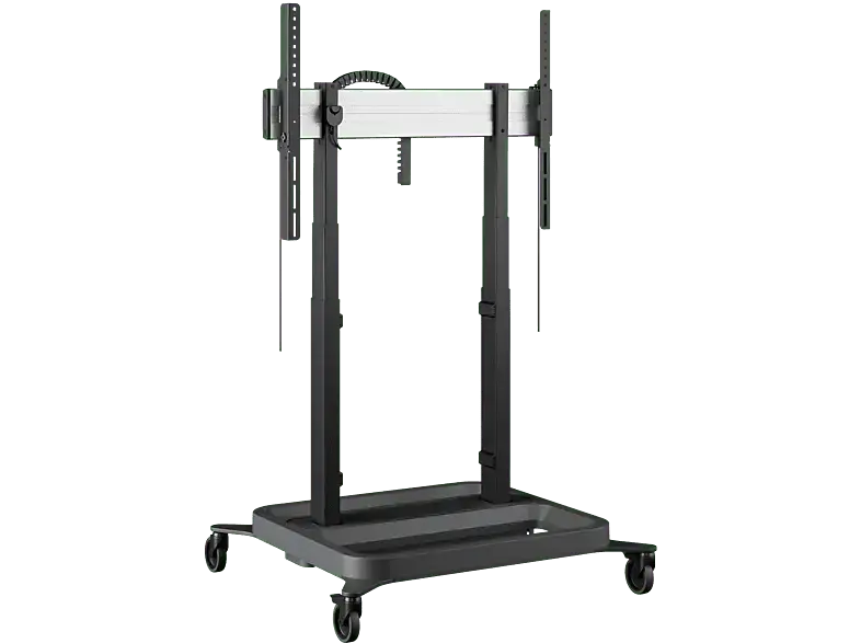 Vogels RISE 5208 Trolley mit elektrischem Display Lift, Schwarz
