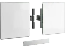 Vogels RISE A218 Whiteboard-Set 86" 2xxx, Weiss