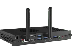 iiyama OPC51204BC-1 Modularer Intel® i5 OPS-SLOT-PC mit Windows® 11, der eine 5K-Auflösung (5120x2160) unterstützt Schwarz; OPS Slot PC