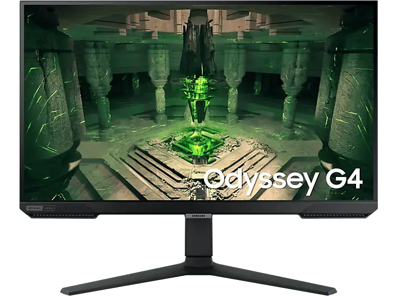 Samsung Odyssey G4 LS27BG400EU 27 Zoll Gaming Monitor, Full-HD, 1 ms Reaktionszeit, 400 cd/m², 240 Hz, Schwarz