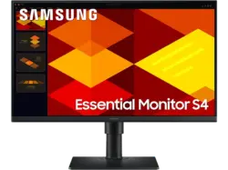 Samsung LS24D406GAU 24 Zoll Monitor for Business, Full-HD, 5 ms Reaktionszeit, 250 cd/m², 100 Hz, Schwarz