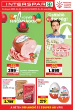 Interspar: Interspar újság érvényessége 2025.04.09-ig - 2025.04.09 napig