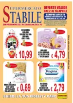 Supermercati Stabile Offerte valide dal 2 al 16 aprile - al 16.04.2025