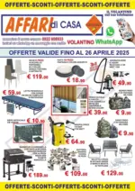 Affari di casa Offerte valide fino al 26 aprile 2025 - al 26.04.2025