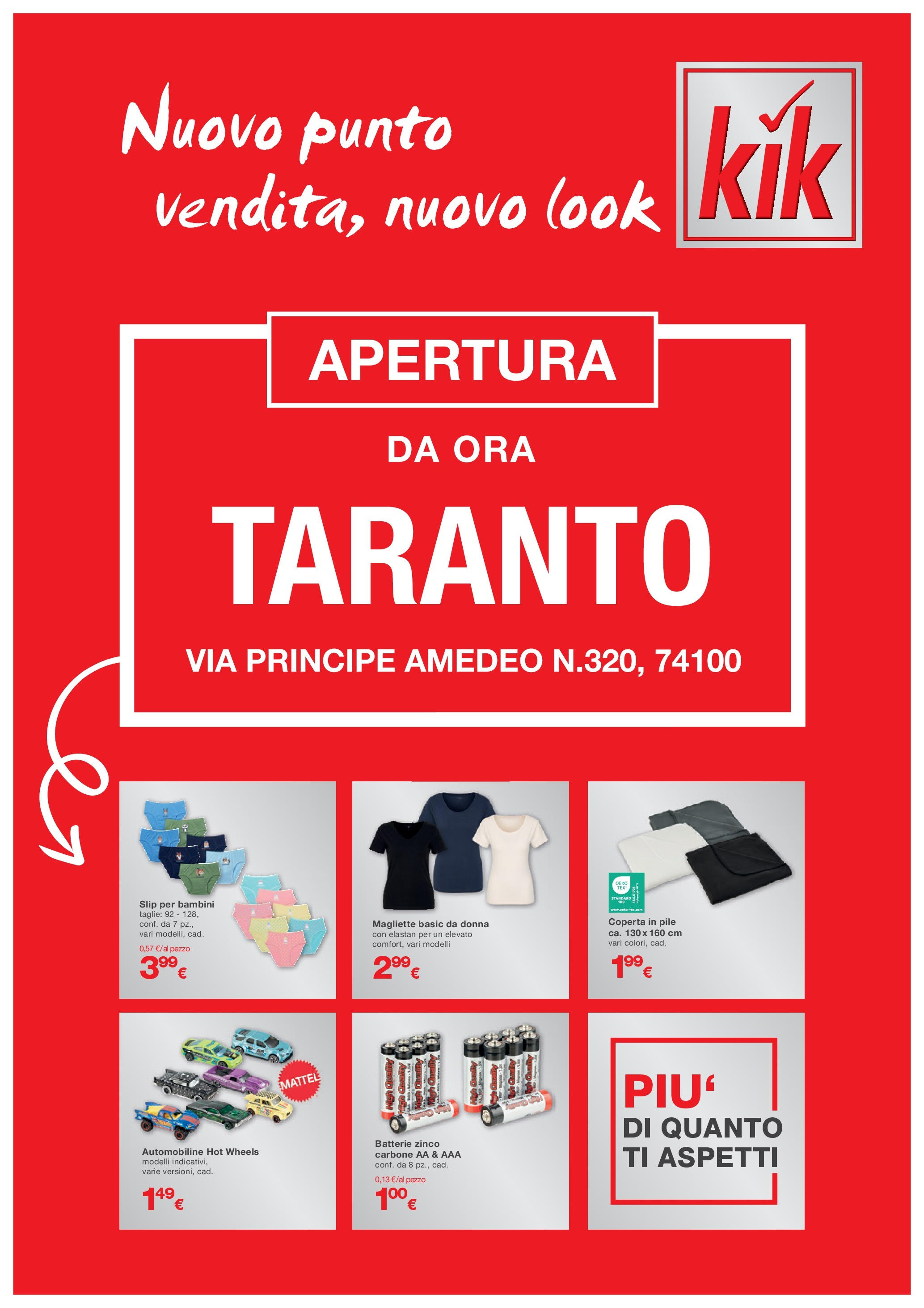 Volantino KiK valido da 07/05/2025 numero di pagina 1