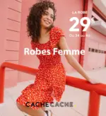 Cache Cache Robes Femme - au 17.04.2025
