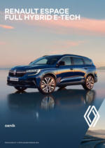 Renault RENAULT ESPACE FULL HYBRID E-TECH – do 30.04.2025