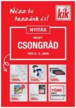 KiK: KiK újság érvényessége 2025.05.12-ig - 2025.05.12 napig