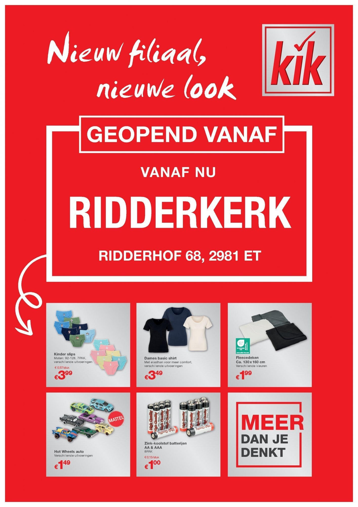 KiK shop Geopend folder geldig vanaf 01-05-2025 - Paginanummer 1