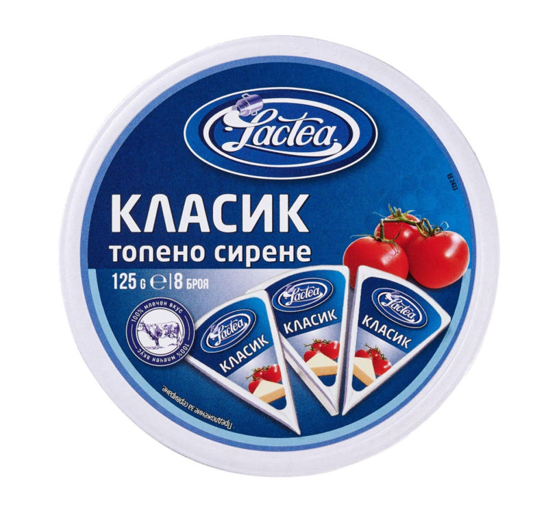 LACTEA Топено сирене различни видове