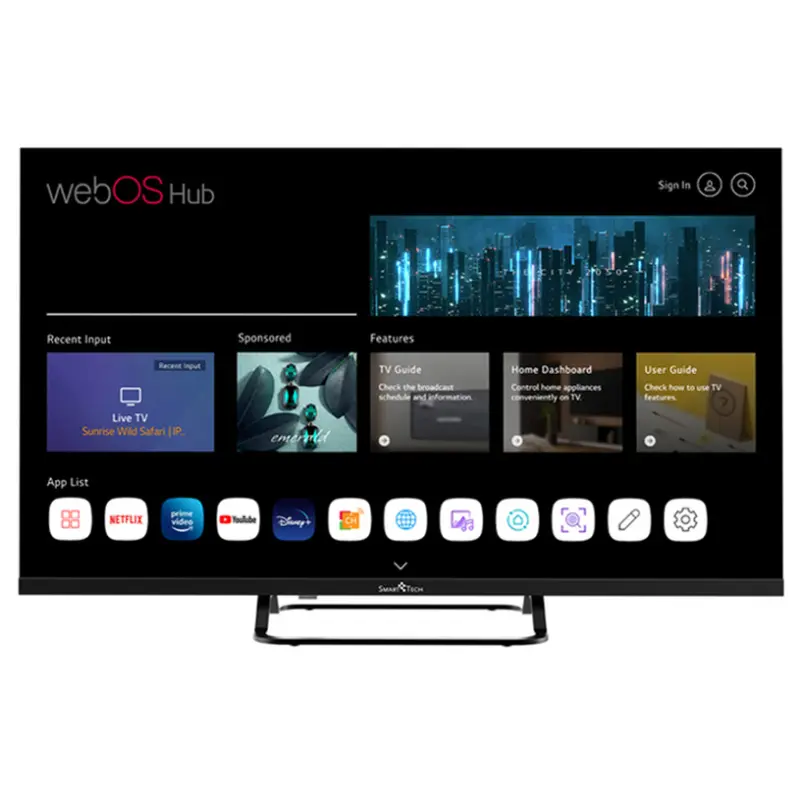 Телевизор SMARTTECH 32HW01V SMART TV, WEB OS, 32.0 ", 80.0 см