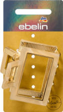 dm-drogerie markt ebelin Haarklammer Metall beige, Gold-Optik - bis 15.05.2025
