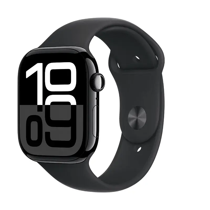 Смарт часовник Apple Watch 10 42mm Jet Black/Black Band S/M mwwe3 , 1.96 , 42.00 , 64 , Apple S10 SiP 64-bit Dual Core