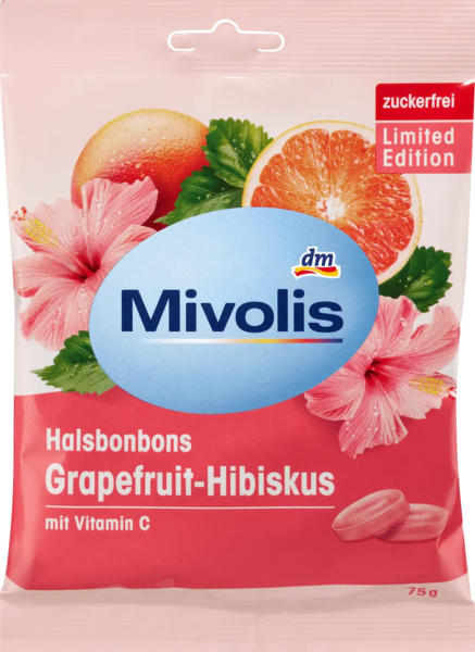 Mivolis Bonbon, Grapefruit-Hibiskus