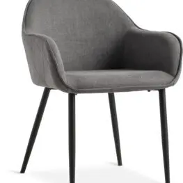 JYSK Scaun SABRO gri/negru