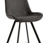 JYSK Scaun rotativ HYGUM gri/negru