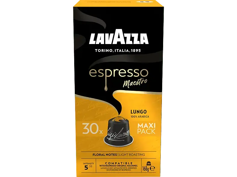 Lavazza Espresso Maestro Lungo Kaffeekapsel, 30 Stück