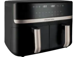 Russell Hobbs 27680-56 SatisFry™ Dual Basket Heißluftfritteuse (9 l, 2800 Watt, Schwarz)