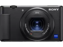 Sony ZV1A Vlog Kamera, 4K, 9.4-25.7 mm, f/1.8-2.8, Xtra Fine / TFT-LCD Display, Schwarz; Digitalkamera