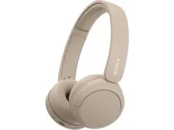 Sony WH-CH520 kabellose Bluetooth Kopfhörer - bis zu 50 Stunden Akkulaufzeit mit Schnellladefunktion, On-Ear-Stil - Beige