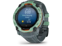 Garmin INSTINCT® 3 Amoled, 50mm, Twilight/ NeoTropic, mit Silikon-Wechselarmband 26 mm; Smartwatch