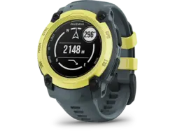 Garmin INSTINCT® E, 40mm, Lime Bezel, mit Silikon-Wechselarmband 20mm Twilight; Smartwatch