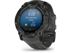 Garmin INSTINCT® 3 Amoled, 50mm, Schwarz, mit Silikon-Wechselarmband 26 mm; Smartwatch