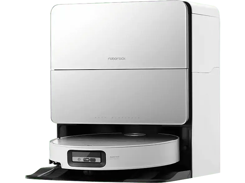 Roborock Saros 10 Saugroboter mit Absaugstation (Weiß, 72 dB(A))