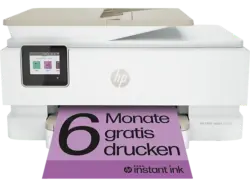 HP Envy Inspire 7924e A4, Duplex, Inkl. HP+ mit 6 Monate Instant Ink, Multifunktionsdrucker, WLAN, Tintendruck, Weiß