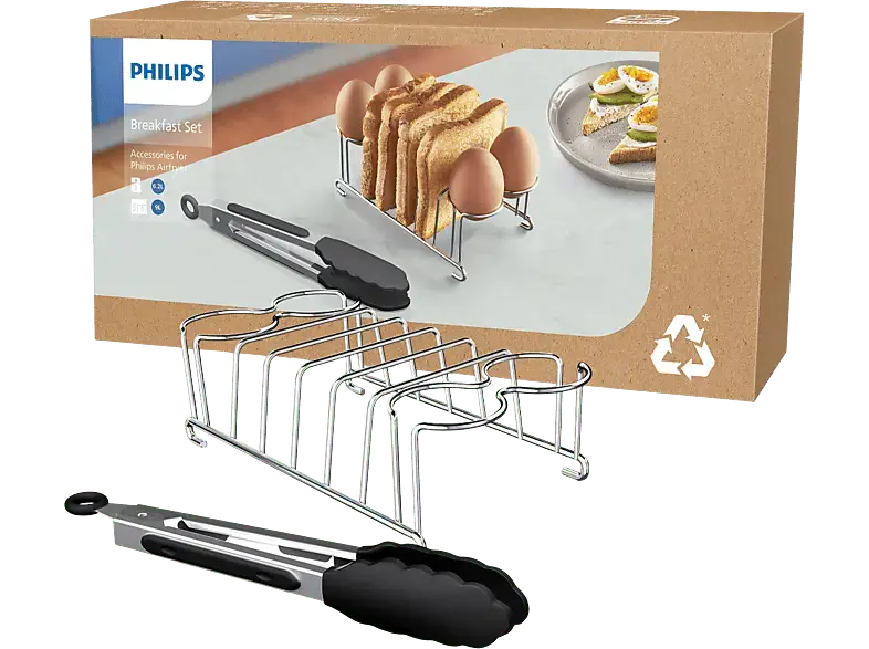 Philips HD9921/00 Airfryer Zubehör Frühstückskit