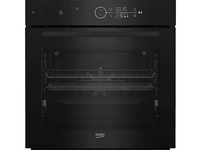 Beko BCBISA17400KSBMPS Backofen (72 l, Schwarz, 594 mm breit, A+, mit Dampfgarfunktion) mit 5 Jahre Geräteschutz