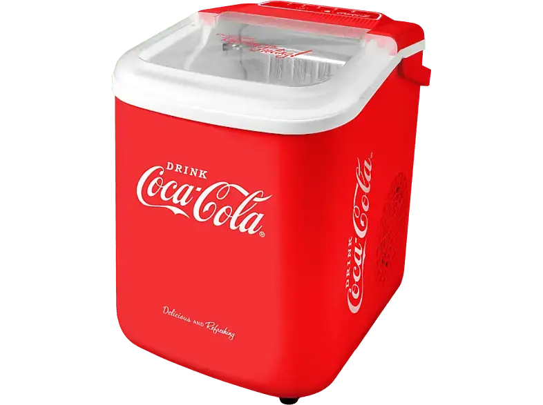 Salco SEB-28CC COCA-COLA Eiswürfelmaschine ( 1,2 l, Rot)