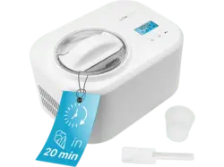 Clatronic ICM 3799 Eismaschine (100 Watt, , Weiß)