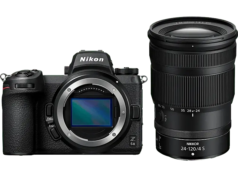Nikon Z 6II Systemkamera mit Objektiv 24-120mm f4 S; Systemkamera Set