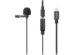 Boya Lavalier Mikrofon M2, kompatibel mit iOS; Omnidirektionales Aufsteckmikrofon