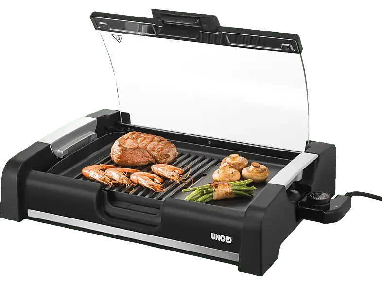 Unold 58535 Barbecue-Grill Edel Tisch-Grill (1650 Watt)