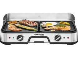 Rommelsbacher BBQ 2025 Tischgrill, Silber (2000 Watt)