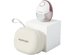 Momcozy BP318-IR00BA-A M6 Mobile Style™ Freihändige Milchpumpe, Single, Maroon