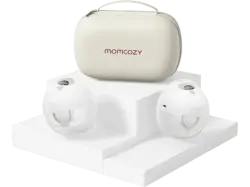 Momcozy BP180-GR00BA-A All-in-One M5 Tragbare Milchpumpe, Double, Grey