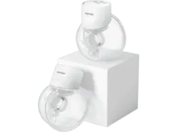 Momcozy BP167-WH00BA-A S12 Pro Tragbare Milchpumpe, Weiß, Double