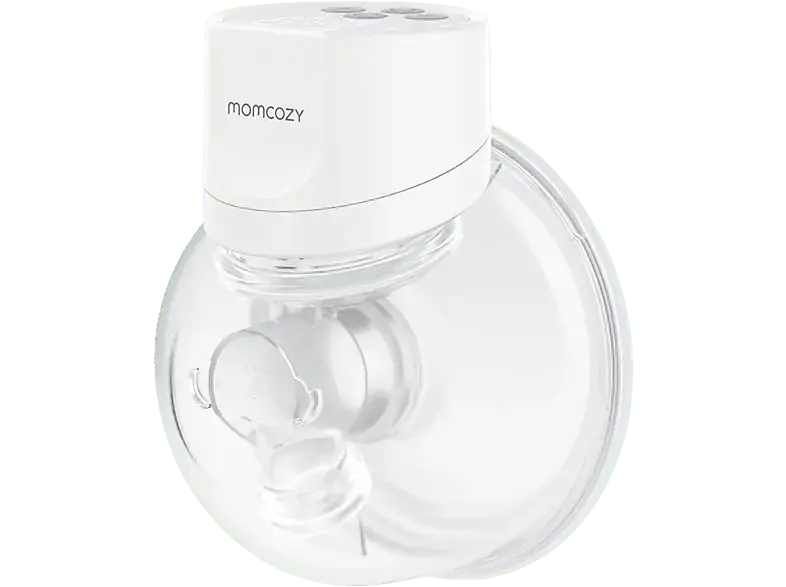Momcozy BP168-WH00BA-A S12 Pro Tragbare Milchpumpe, Weiß, Single