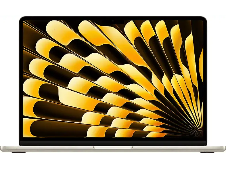 APPLE MacBook Air 13 (2025), Notebook 13,6 Zoll, Retina, APPLE M4 Chip (10-Core CPU, 8-Core GPU), 16 GB RAM, 256 SSD, macOS, M4, Polarstern