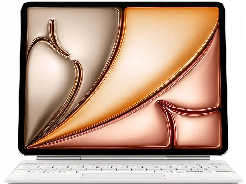 APPLE Magic Keyboard für das 13" iPad Air (M3), Deutsch, Weiß